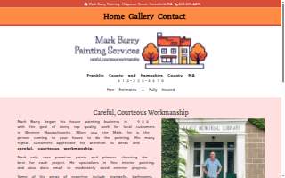 Mark Barry Painting website