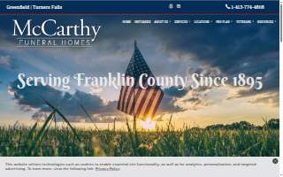McCarthy Funeral Home website