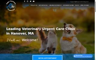 Brijon Veterinary Urgent Care : Hanover, Massachusetts website