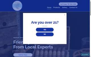 Hanover Vape and Cigar Smoke Shop website