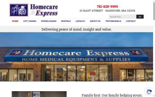 Homecare Express website