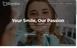 Shoreline Dental Hanover website