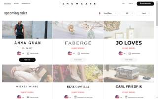 Showcase Carpet & Upholstery website