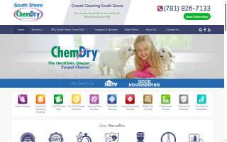 South Shore Chem-Dry of Hanover website