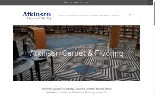Atkinson Carpet & Flooring website