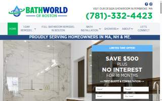 Bath World of Boston website
