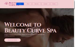 Beauty Curve Spa LLC website