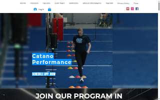 Catano Performance website