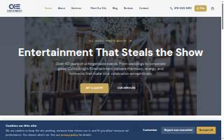Curtis Knight Entertainment website