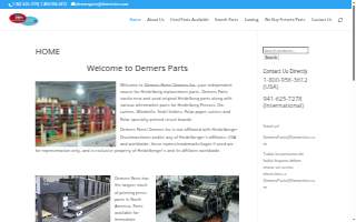 Demers Plate Glass Co website