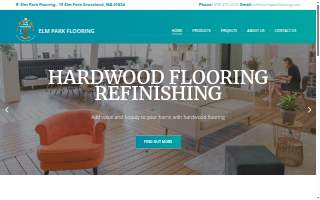 Elm Park Flooring website