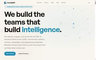Iconstaff website