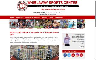Whirlaway Sports Center of Haverhill website
