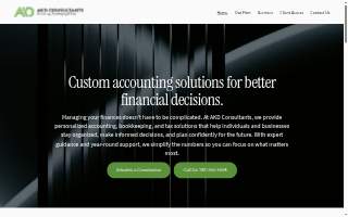 AKD Consultants website