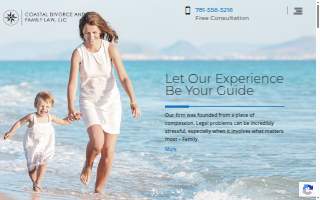 Coastal Divorce and Family Law, LLC website