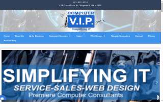 Computer VIP of Hingham website