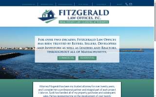 Fitzgerald Law Offices, P.C. website