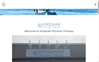 Hingham Physical Therapy website