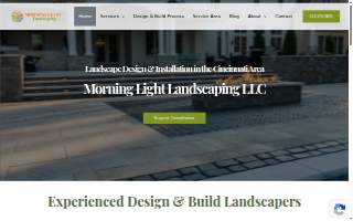 Morning Light Landscaping website