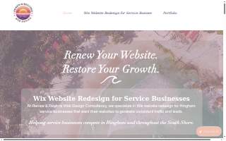 Renew & Restore Web Design website