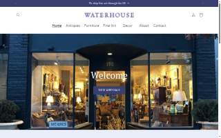Waterhouse Decor website