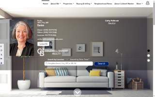 Cathy Holbrook - Realtor website