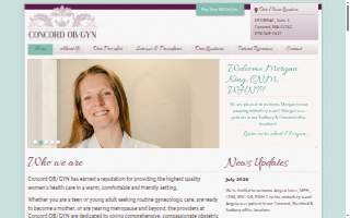 Concord OB/GYN Associates website