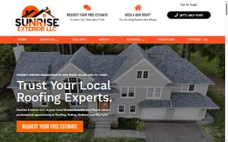 Sunrise Exterior LLC website