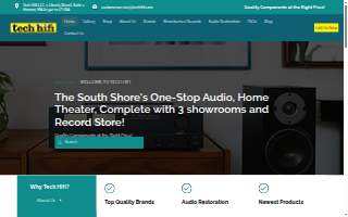 Tech Hifi of Holbrook website
