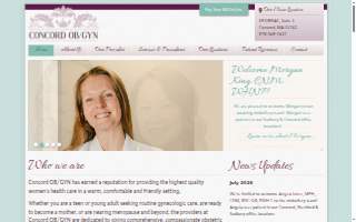 Concord OB/GYN Associates website