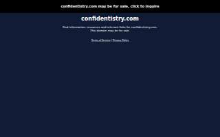 Confidentistry website