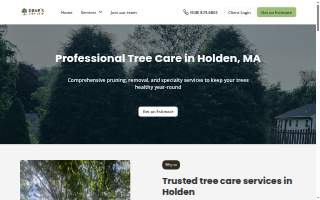 Dave's Tree Care website