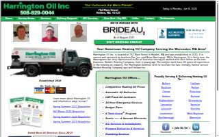 Harrington Oil Inc website