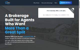 Holden Realty website