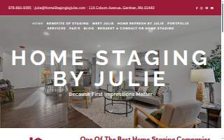 Home Staging by Julie of Holden website
