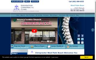 The Foundation Chiropractic Inc. website