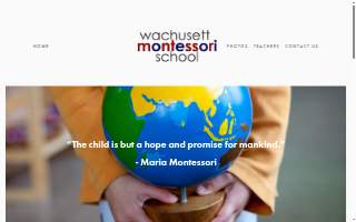 Wachusett Montessori School of Holden website