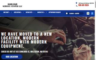 Ashland Service Center, LLC website
