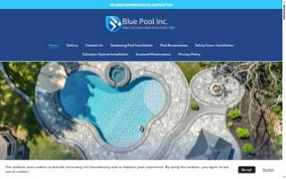 Blue Pool Inc of Holliston website