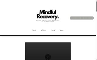 Mindful Recovery website