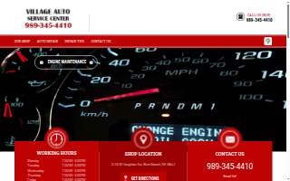 Village Auto Service Center website