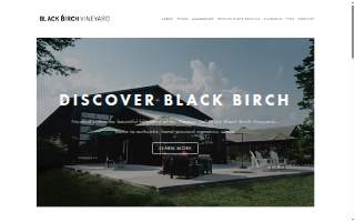 Black Birch Vineyard website