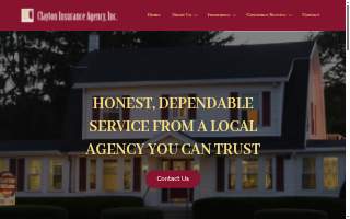 Clayton Insurance Agency, Inc. website