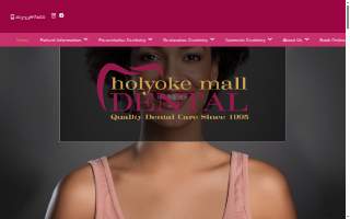 Holyoke Mall Dental website