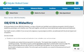 Holyoke Medical Center OB/GYN & Midwifery website