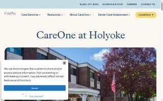 Holyoke Rehab Center website
