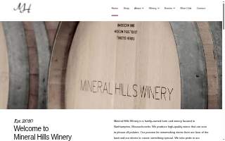 Mineral Hills Winery at Godard's Red Hen Farm, LLC of Ludlow website