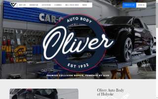 Oliver Auto Body website