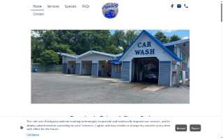 Paper City Car Wash website