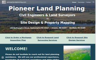 Pioneer Land Planning, LLC of Holyoke website